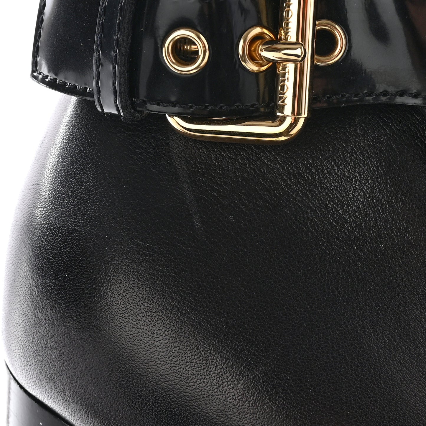 Calfskin Monogram Star Trail Ankle Boots 39 Black