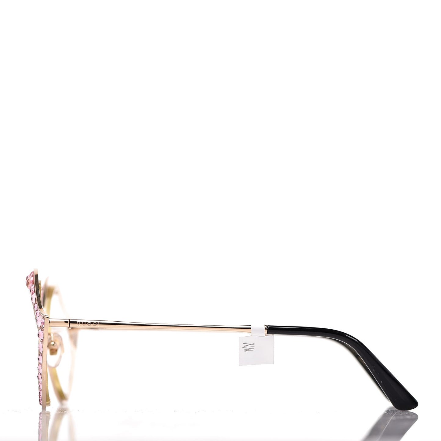 Metal Crystal Cat Eye Sunglasses GG0046S Light Pink