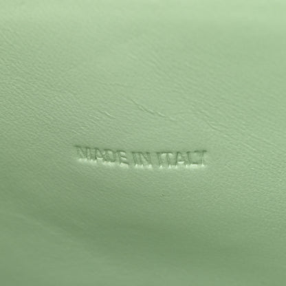 Balenciaga Shiny Calfskin Crocodile Embossed Hourglass Top Handle Bag XS Light Green 7 of 11