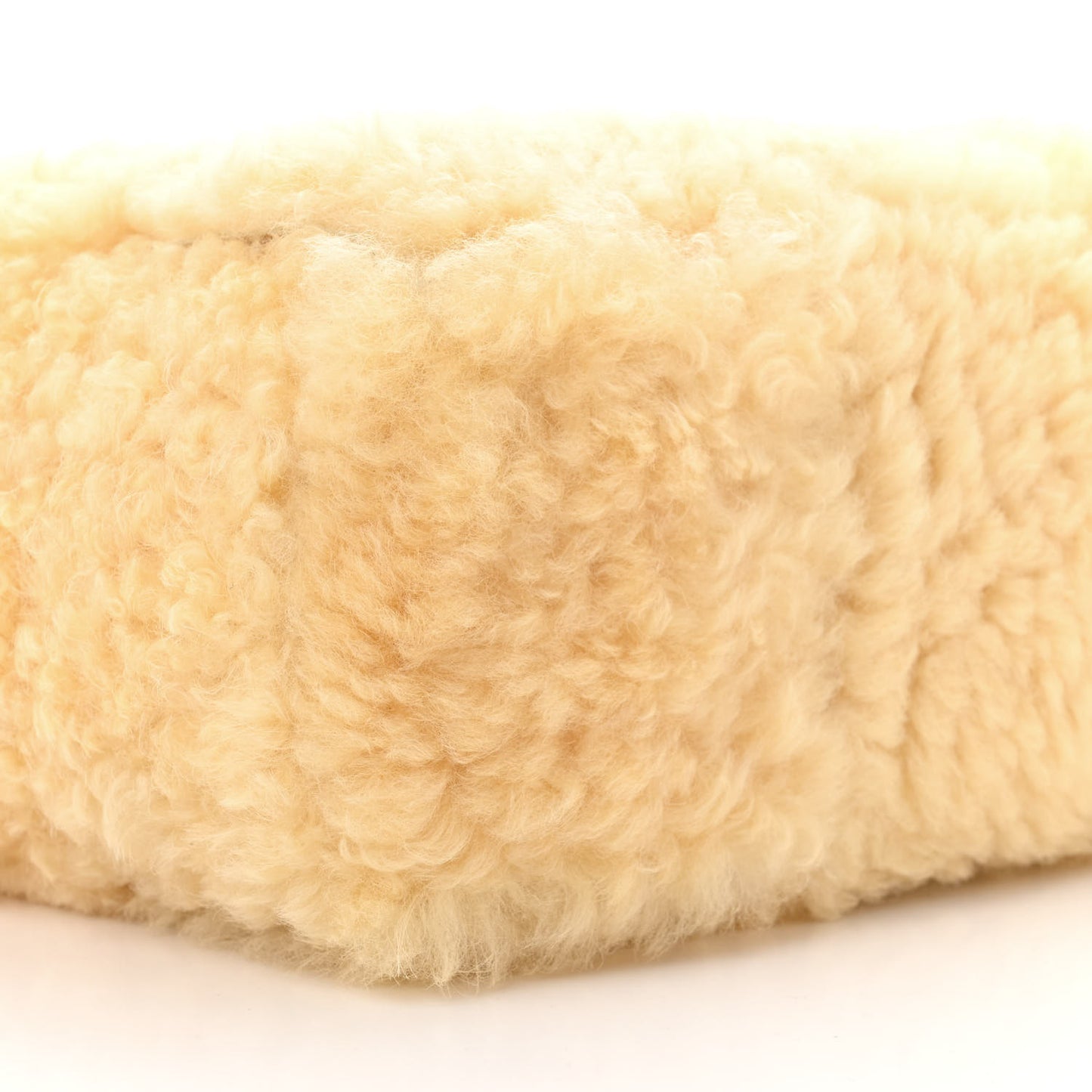 Shearling Small Intrecciato Arco Tote Teddy