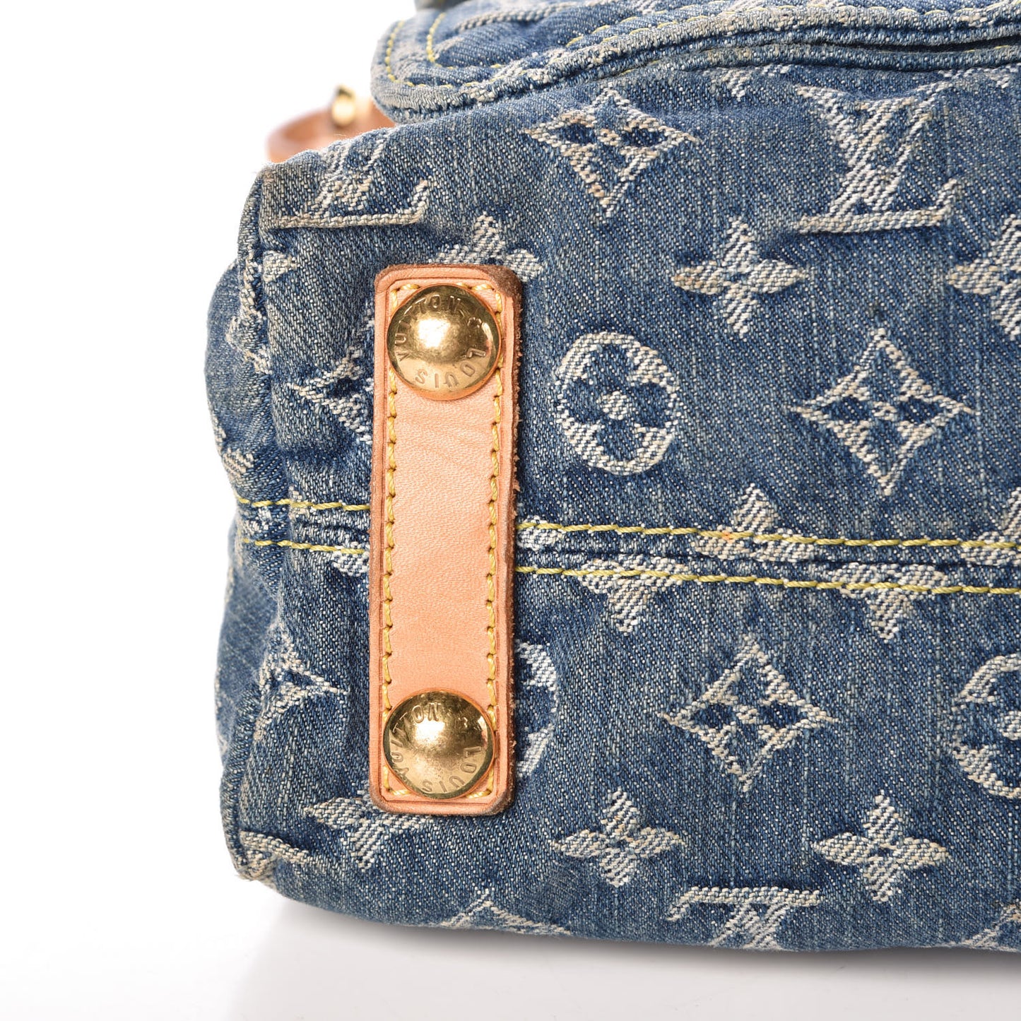 Monogram Denim Baggy PM Blue