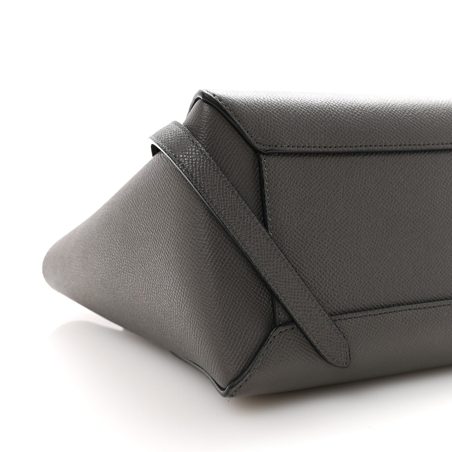 Celine Baby Grained Calfskin Micro Belt Bag Grey 9 of 10