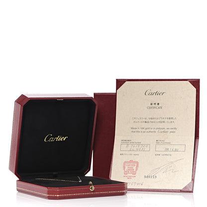 Cartier 18K Pink Gold Diamond SM D'Amour Pendant Necklace 6 of 6