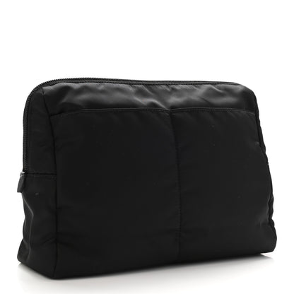 Prada Nylon Vela Cosmetic Pouch Black 3 of 10