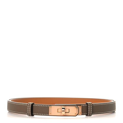 Hermes Epsom Kelly Belt Etoupe 1 of 4