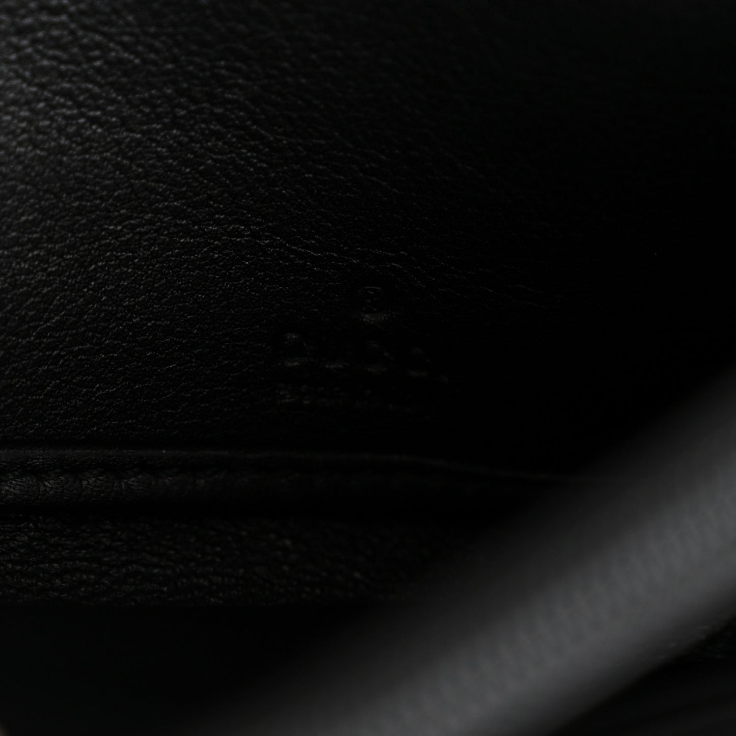 Microguccissima Calfskin GG Continental Wallet Black