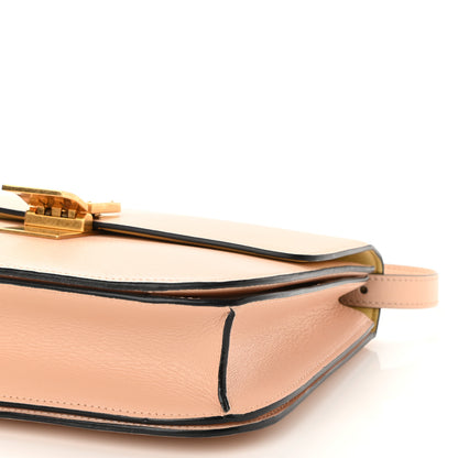 Celine Goatskin Medium Classic Box Flap Bag Dune 8 of 8