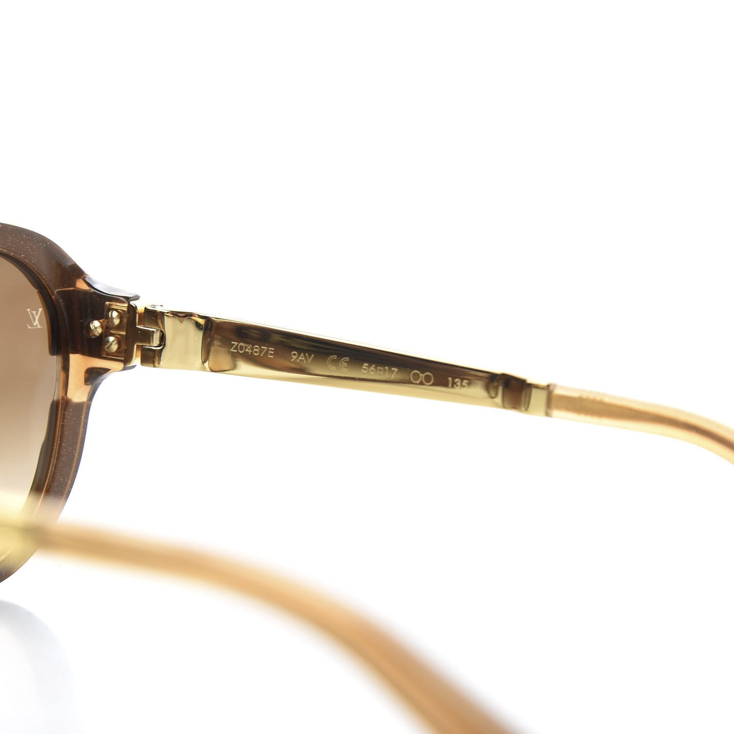 Petit Soupcon Cat Eye Sunglasses Z0487W Brown