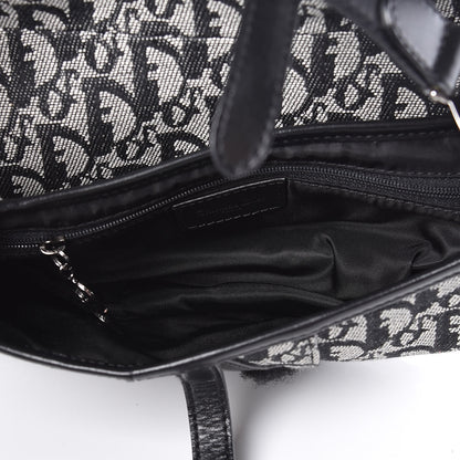 Christian Dior Monogram Saddle Bag Black 7 of 20