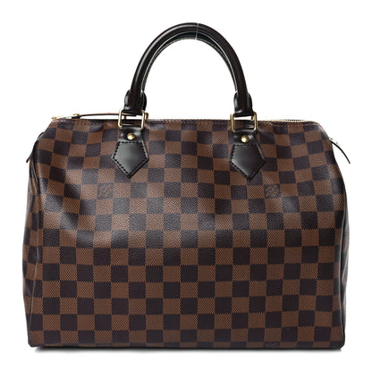 Louis Vuitton Damier Ebene Speedy 30 1 of 10