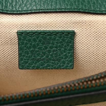 Gucci Pebbled Calfskin Small Dionysus Shoulder Bag Emerald 7 of 14