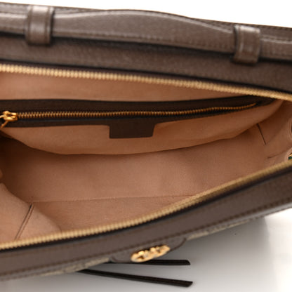 Gucci GG Supreme Web Small Ophidia Top Handle Shoulder Bag Brown 5 of 10