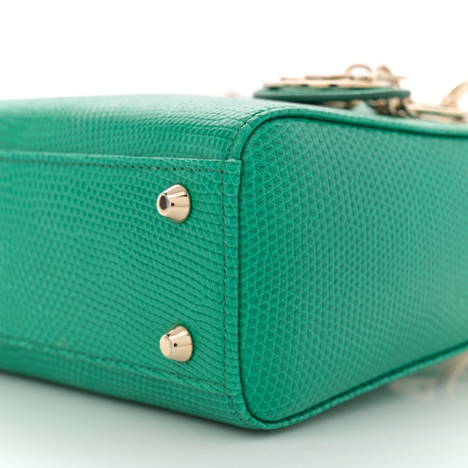 Christian Dior Lizard Mini Lady Dior Green 10 of 10