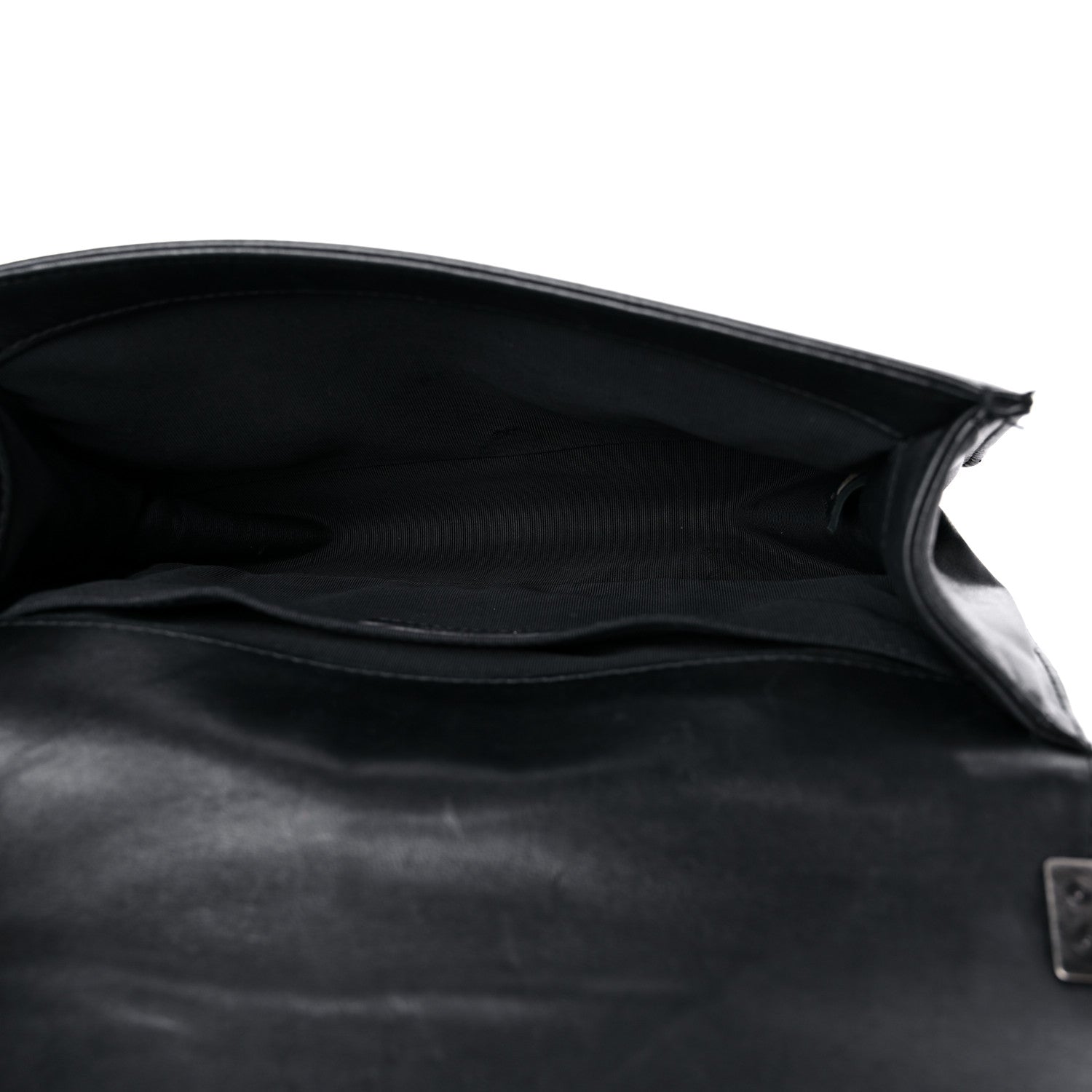 Chanel Lambskin Quilted Medium Boy Flap Black 5 of 16