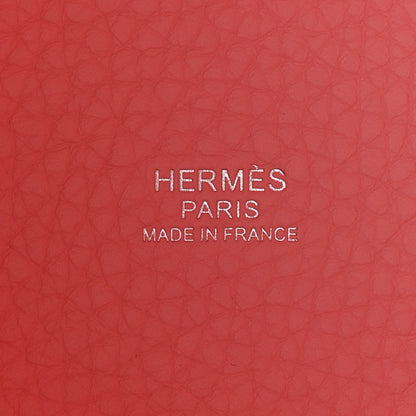 Hermes Taurillon Clemence Picotin Lock 18 PM Rose Sakura 6 of 11