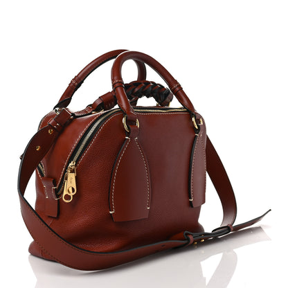 Chloe Calfskin Medium Daria Sepia Brown 3 of 9