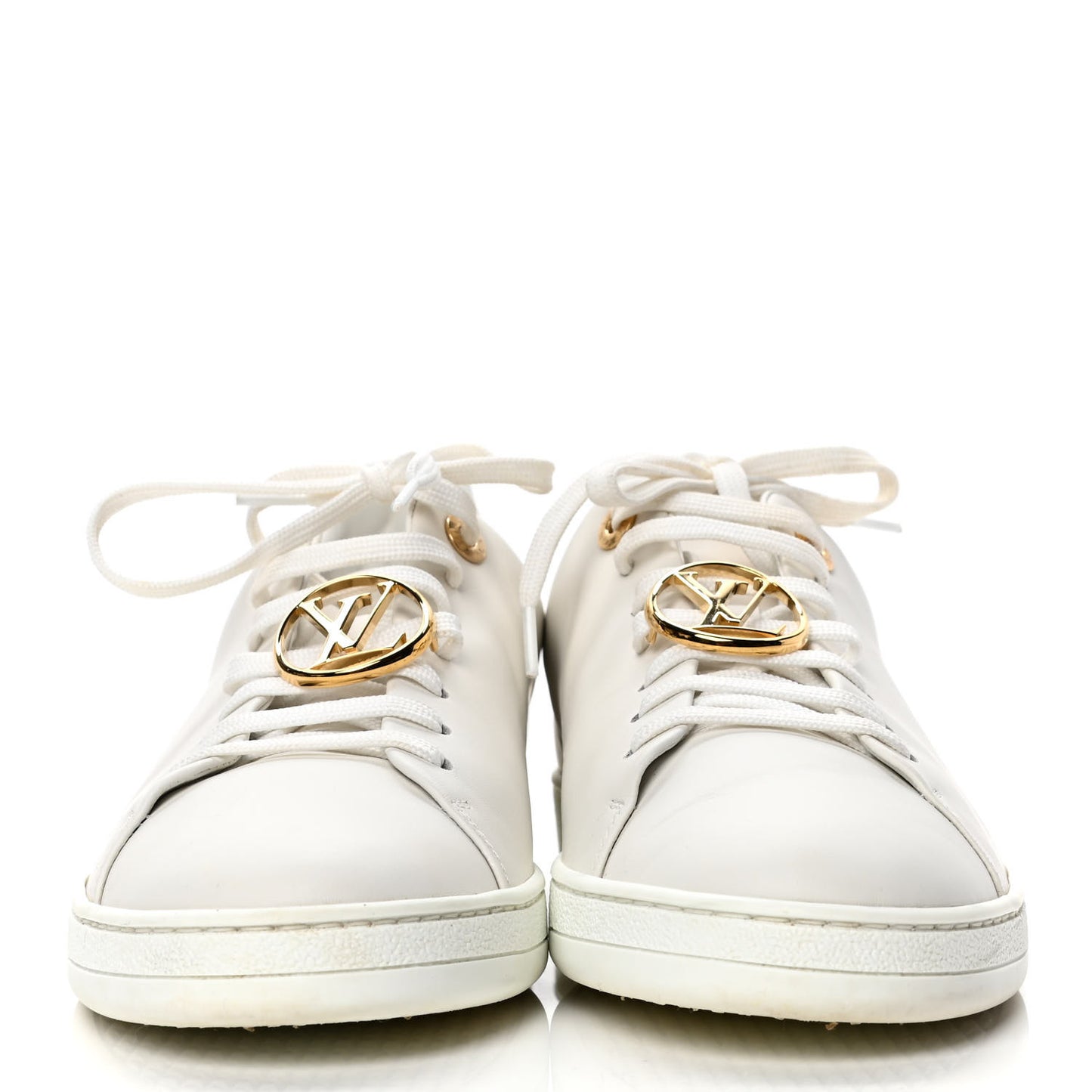 Calfskin Frontrow Sneakers 39.5 White