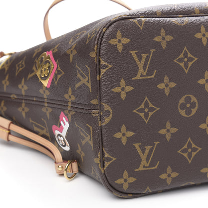 Louis Vuitton Monogram Love Locks Neo Neverfull MM 8 of 10