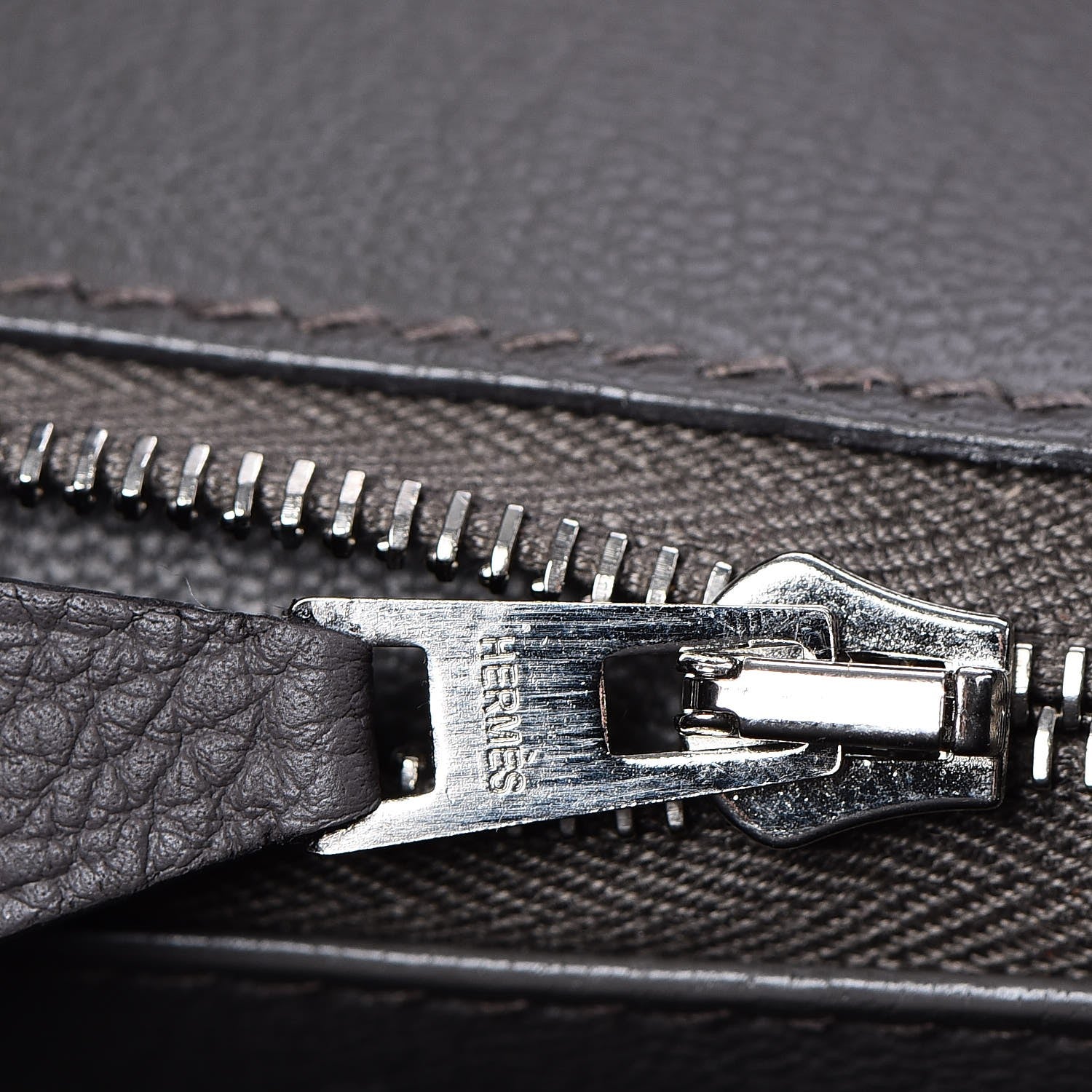 Hermes Togo Birkin 30 Etain 12 of 34
