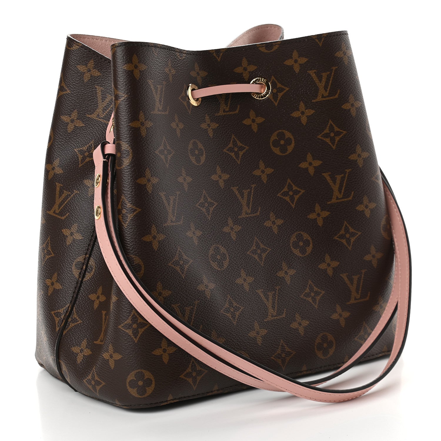 Louis Vuitton Monogram Neonoe MM Rose Poudre 3 of 8