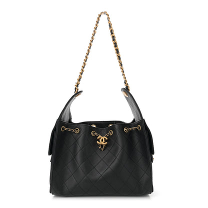 Chanel Caviar Quilted Small Chanel 25 Handbag Black 1 of 11