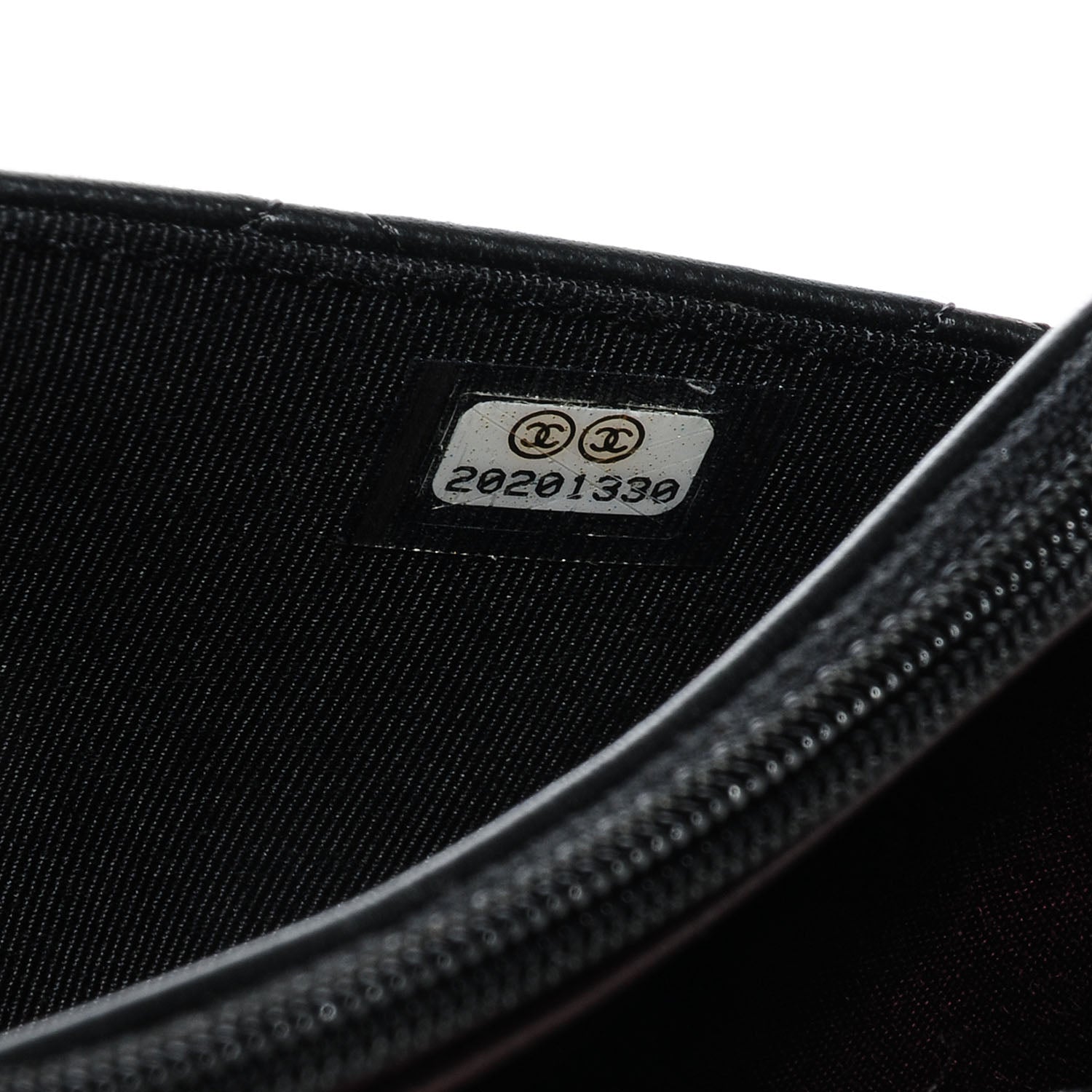 Chanel Lambskin Wallet on Chain WOC Black 8 of 9