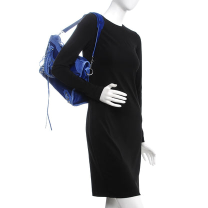 Balenciaga Chevre Pony Hair Classic Hardware City Bleuet 2 of 13