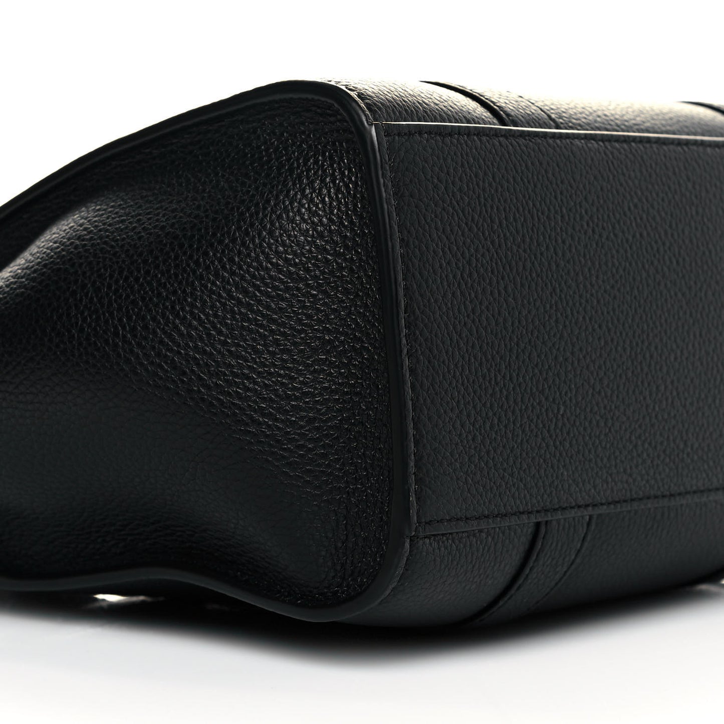 Small Classic Grain Mini Zipped Bayswater Black