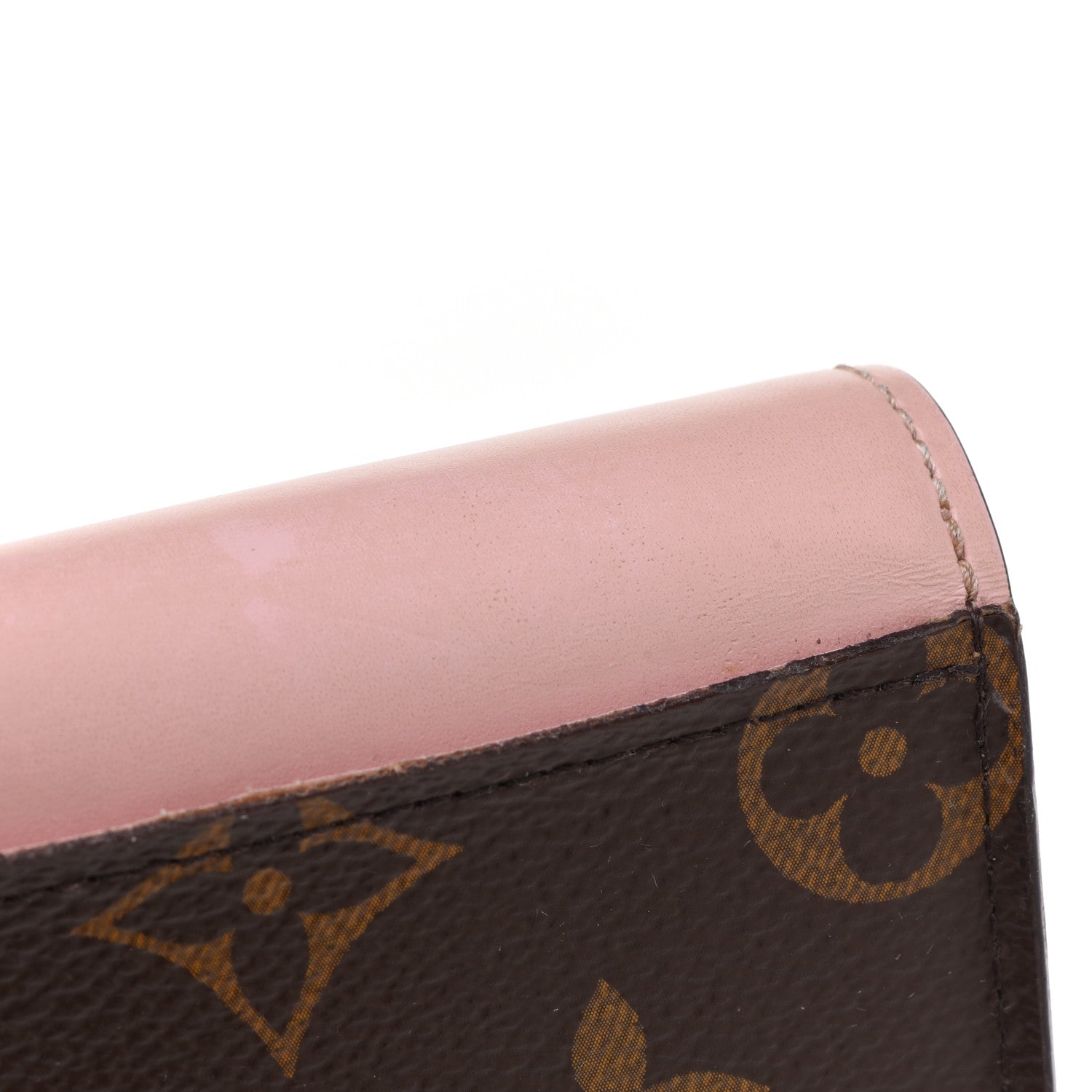 Louis Vuitton Monogram Zoe Wallet Rose Ballerine 7 of 14