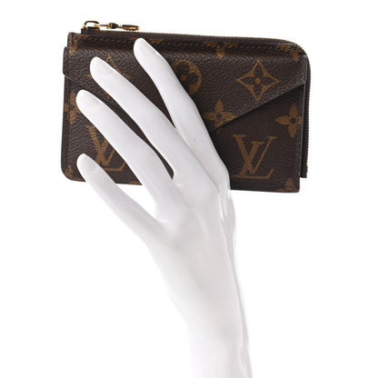 Louis Vuitton Monogram Recto Verso Card Holder Black 2 of 7