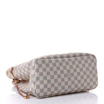 Louis Vuitton Damier Azur Neo Neverfull MM Rose Ballerine 3 of 4
