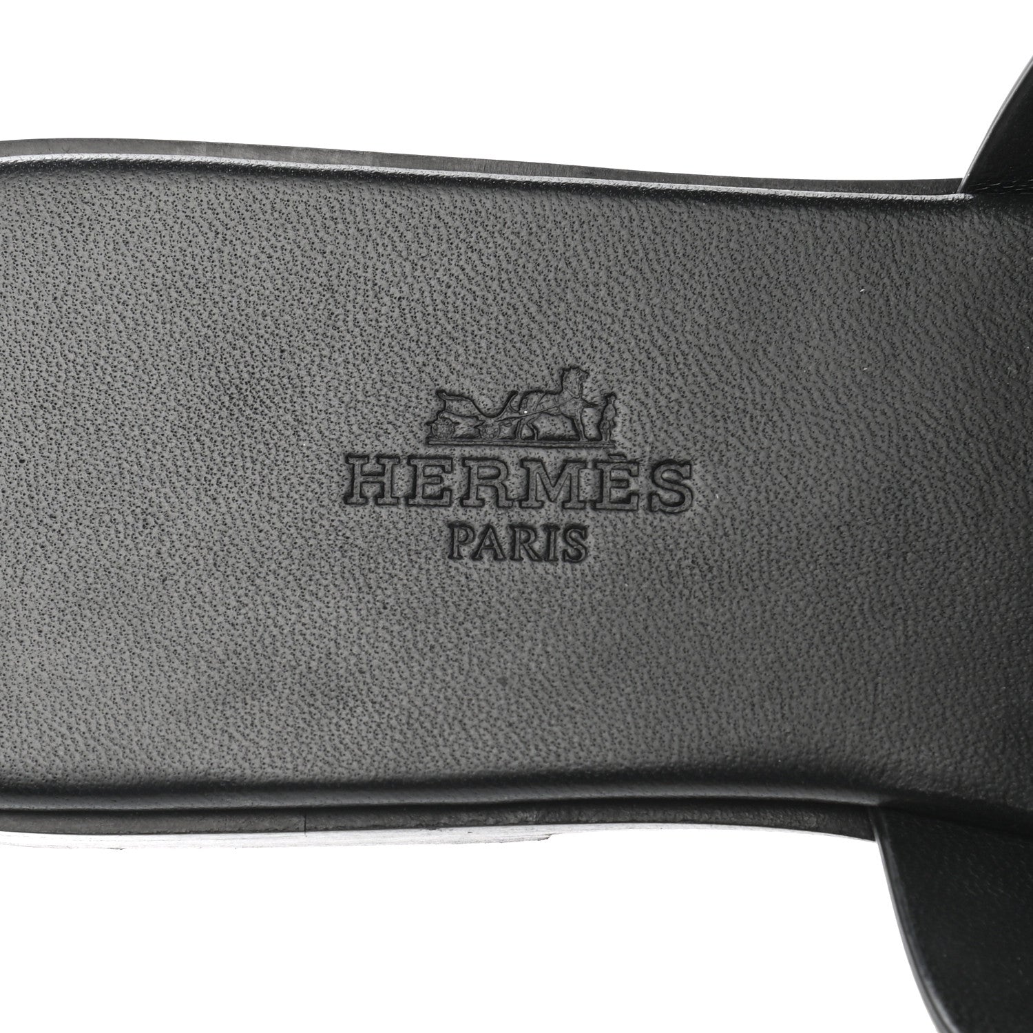 Hermes Calfskin Amore Sandals 38 Black 7 of 11