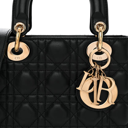Christian Dior Lambskin Cannage Small My ABCDior Lady Dior Black 7 of 11