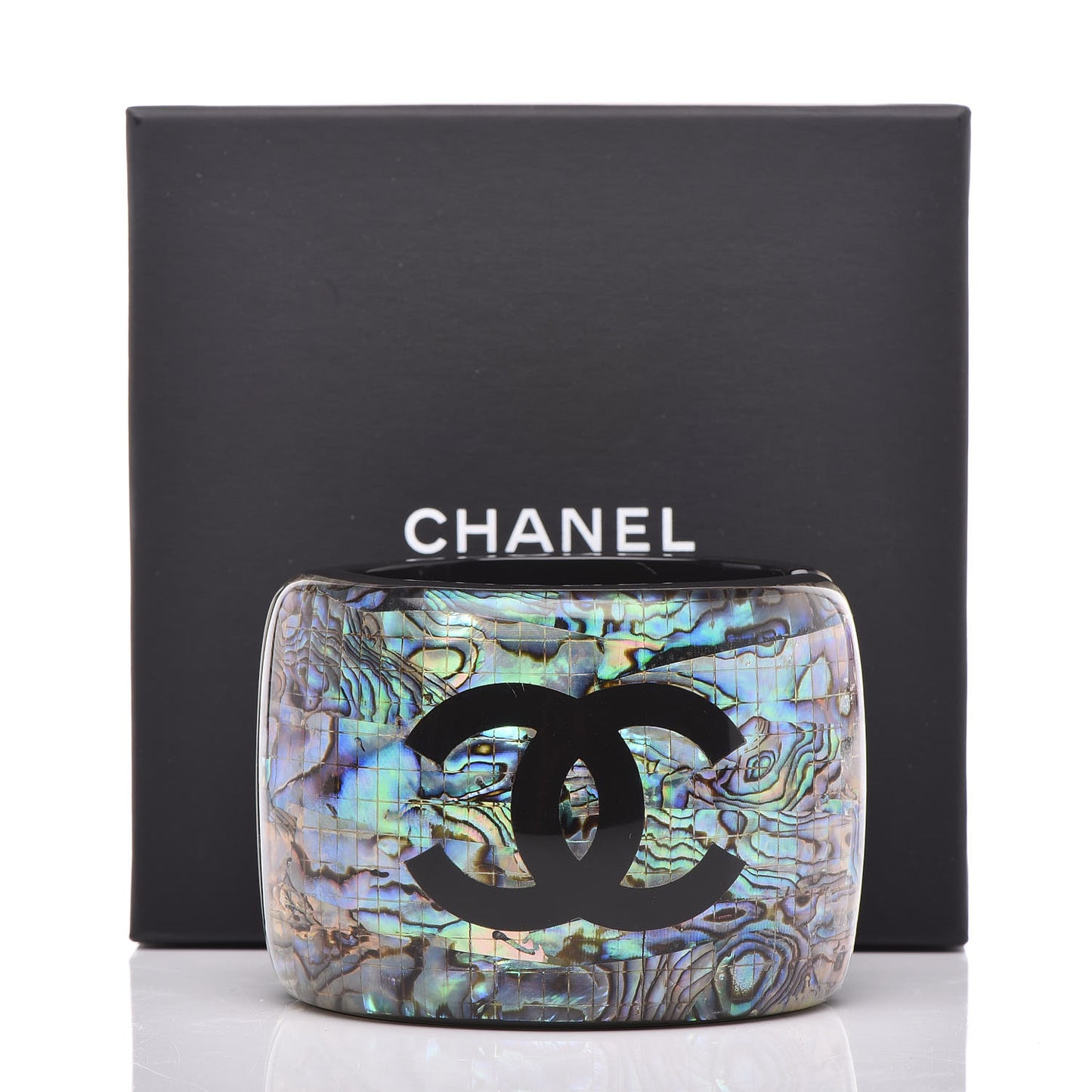 Resin Cuff Bracelet Green
