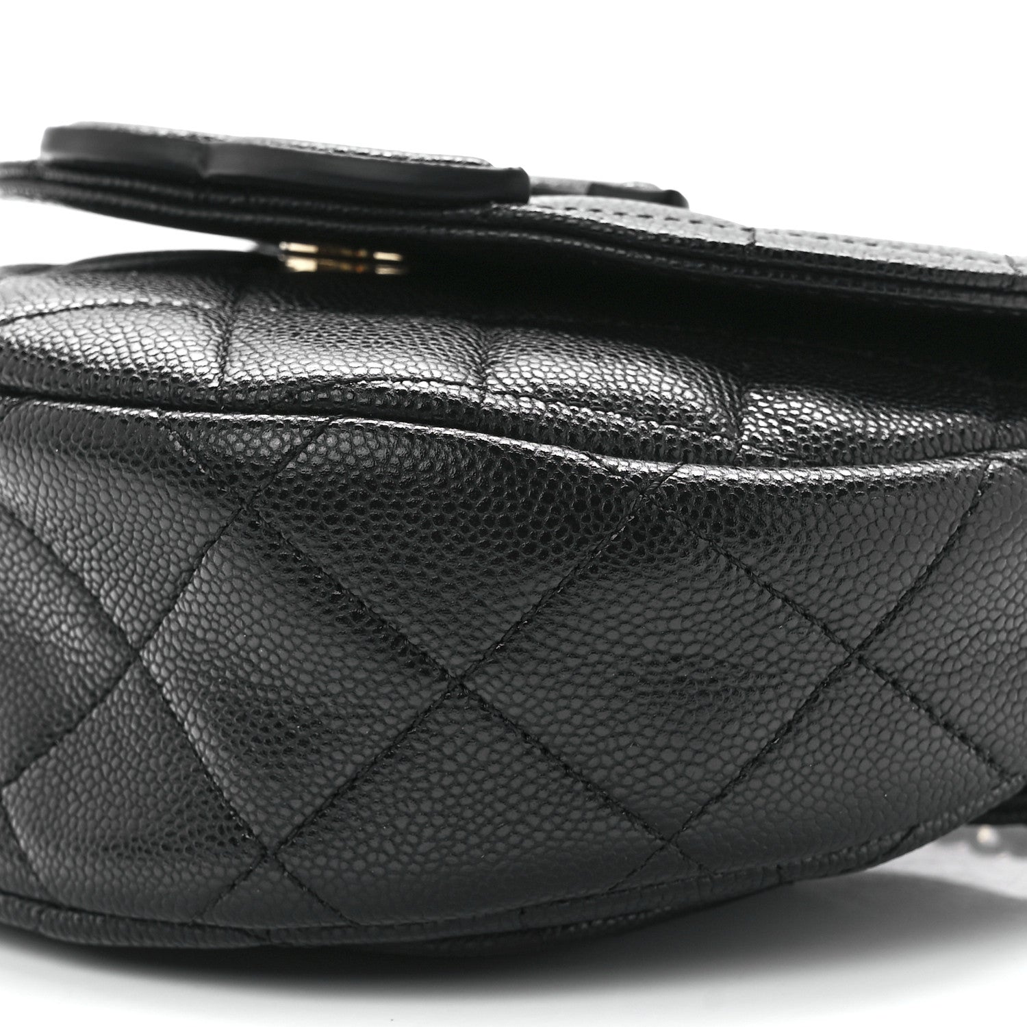 Chanel Caviar Quilted Mini Messenger Flap Black 11 of 11
