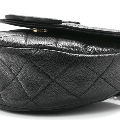 Chanel Caviar Quilted Mini Messenger Flap Black 11 of 11