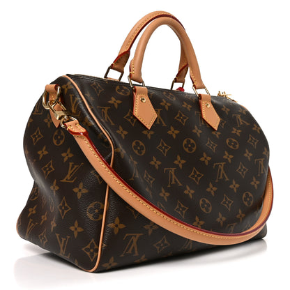 Louis Vuitton Monogram Speedy Soft 30 Crafty Red 3 of 9