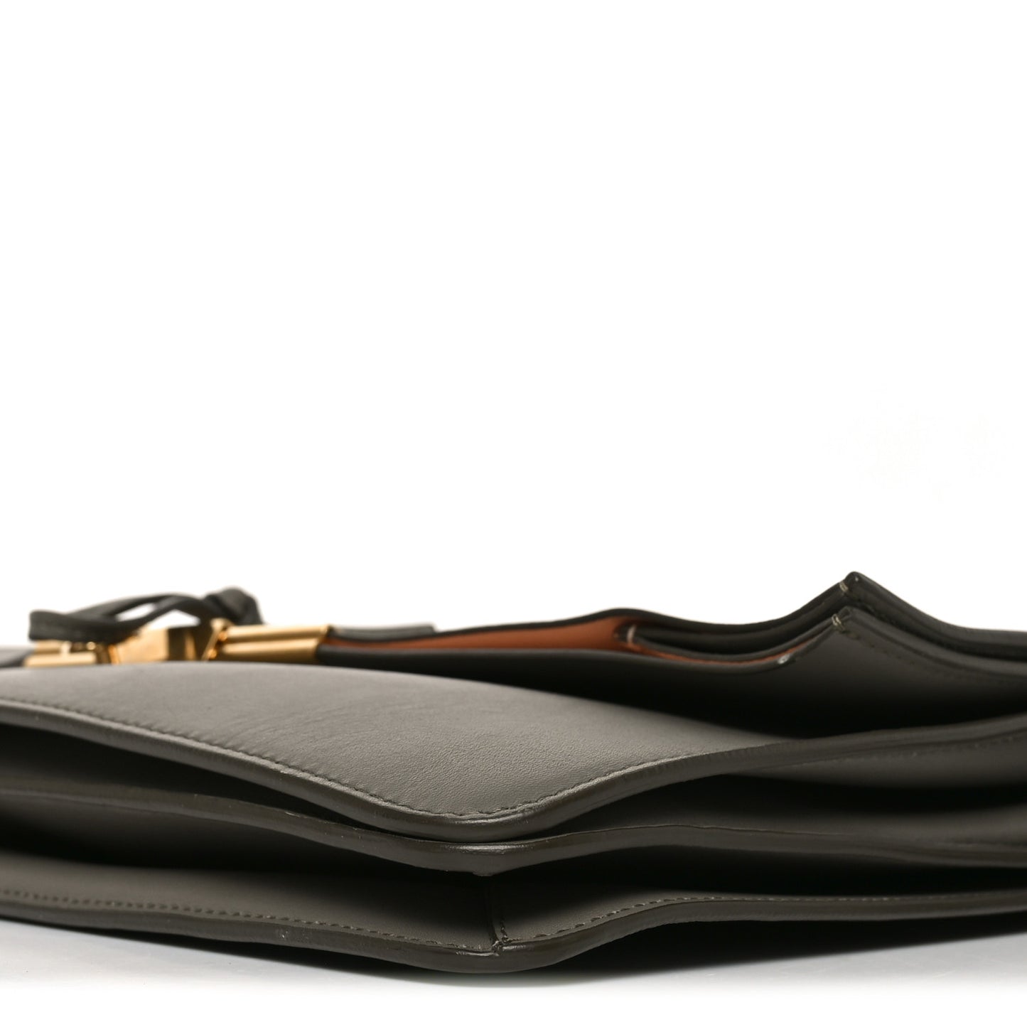 Calfskin Blade Flap Grey