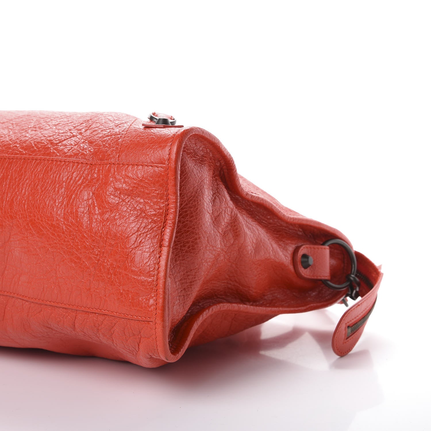 Balenciaga Agneau Classic Hardware City Rouge Coquelicot Rouge Braise 7 of 11