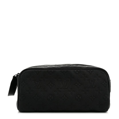 Louis Vuitton Taurillon Monogram Dopp Kit Toilet Pouch Black 1 of 7