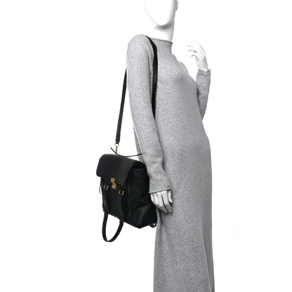 3.1 Phillip Lim Textured Calfskin Medium Pashli Satchel Black 2 of 11