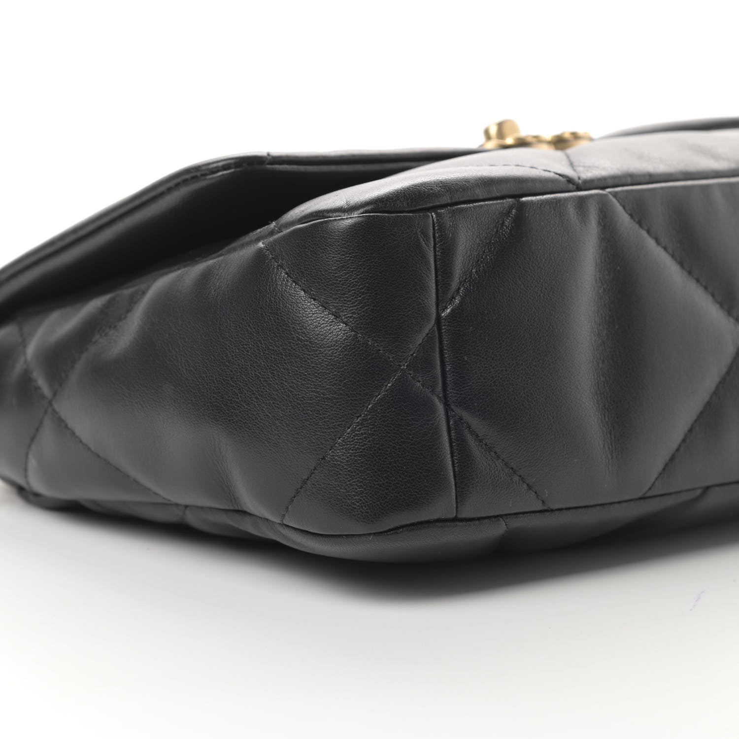 Chanel Lambskin Quilted Medium Chanel 19 Flap Black 9 of 15