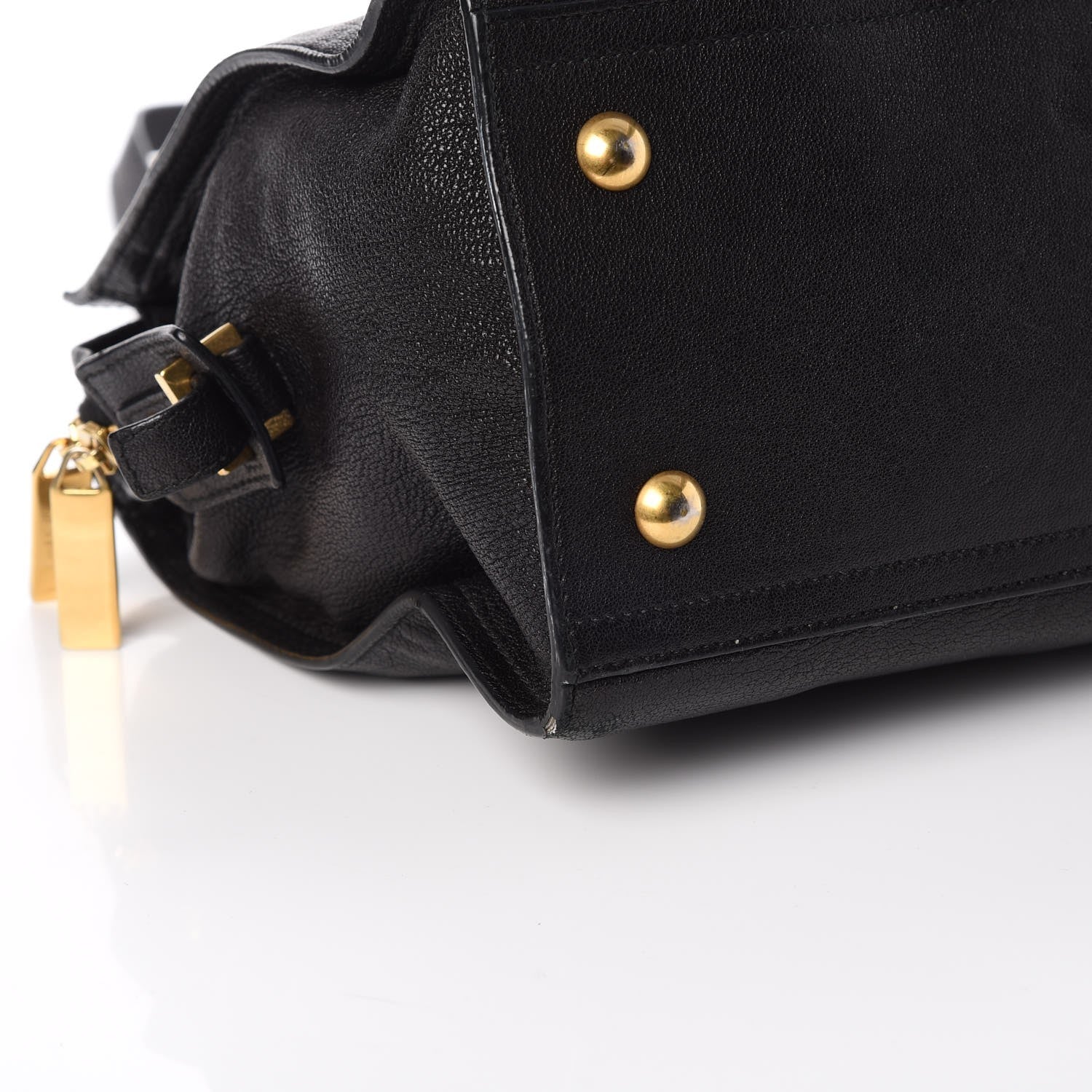 Saint Laurent Sheepskin Small Cabas ChYc Black 18 of 21