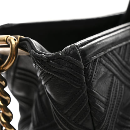Chanel Calfskin Large Retro Girl Shopping Tote Black 15 of 15
