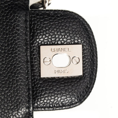 Chanel Caviar Quilted Mini Square Flap Black 9 of 9