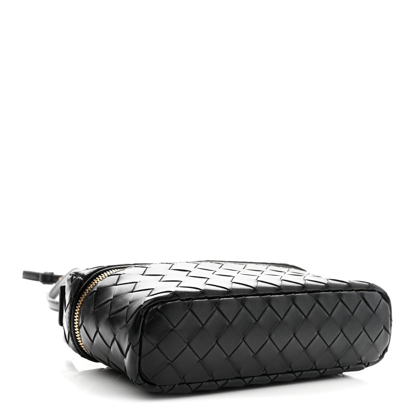 Calfskin Intrecciato Bang Bang Vanity Case Black