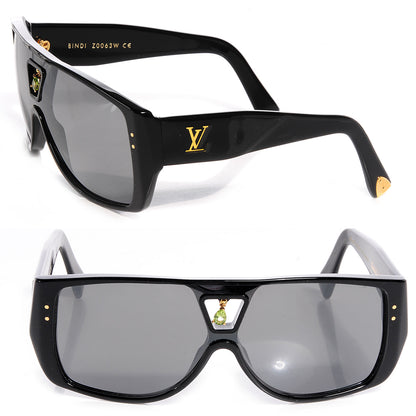 Louis Vuitton Acetate Peridot Bindi Sunglasses Black 1 of 6