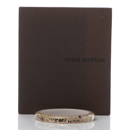 Louis Vuitton Resin Swarovski Large Inclusion Bracelet PM Parme 5 of 5