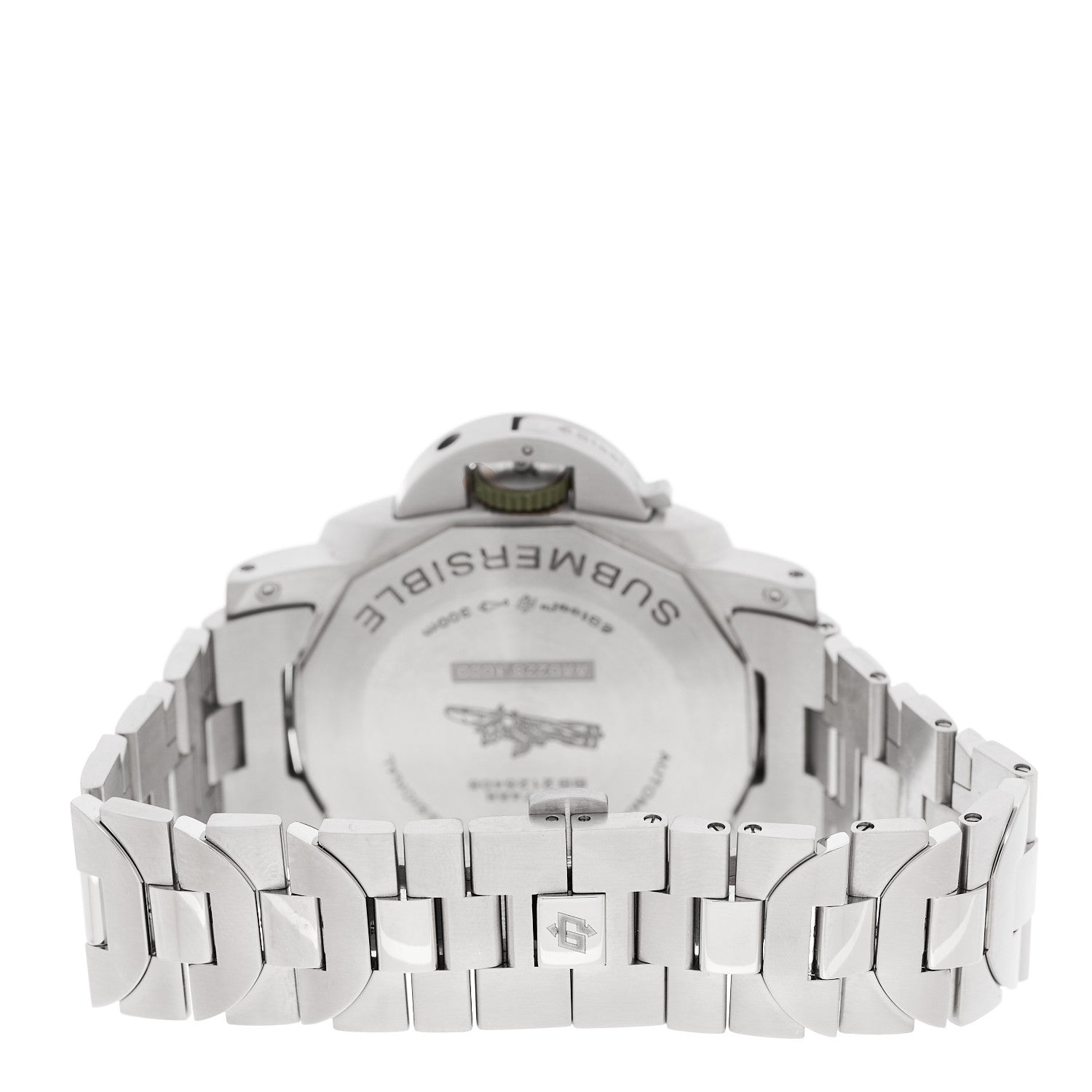 Panerai Stainless Steel 44mm Submersible Quaranta Quattro Automatic Watch Green PAM01287 3 of 6