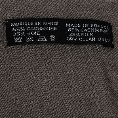 Hermes Cashmere Silk Imprimeur Fou Quadricube Shawl GM 140 5 of 6